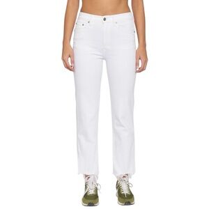 DAZE STRAIGHT UP MARSHMALLOW WHITE JEANS